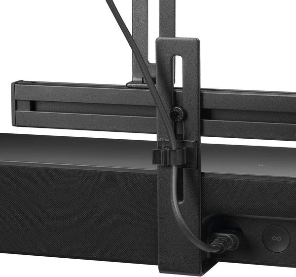 Vogel's Sound 3550 soundbar Mount | Also fits Bose Soundbar 500/700 | Sonos Arc/Ultra/Beam/Playbar | Samsung | Sony | LG and JBL | Mount for VESA 100 to 600 | Black | Max. 14.3 lbs (6,5 kg)