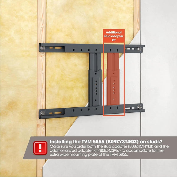 Vogel's TVM 5855 Full-Motion Ultra Strong TV Wall Mount Bracket For Large And Heavy TVs From 55 65 75 77 85 Up To 100 Inch and Hold TV's Up To 75 KG, Swivels Up To 180°