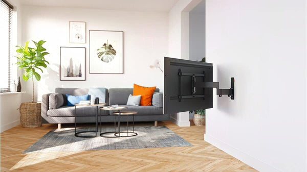 Vogel's TVM 3645 Swivel TV Wall Mount Bracket for 40-77 Inch TVs, Holds TVs Up To Max. 35 kg, Swivels Up To 180° Full Motion TV Mount Max. VESA 600x400, Universal Compatibility