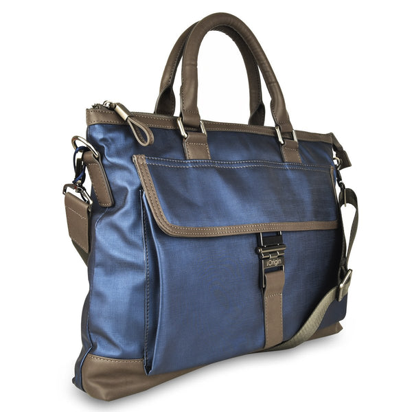 iOrigin Slim Laptop Messenger Bag for 13-Inch Laptop / Notebook / Macbook / Ultrabook / Chromebook Computers (BL/BG)