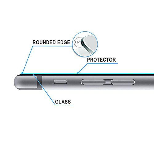 amFilm iPhone 7/ 6S/ 6 Screen Protector Tempered Glass (2-Pack)