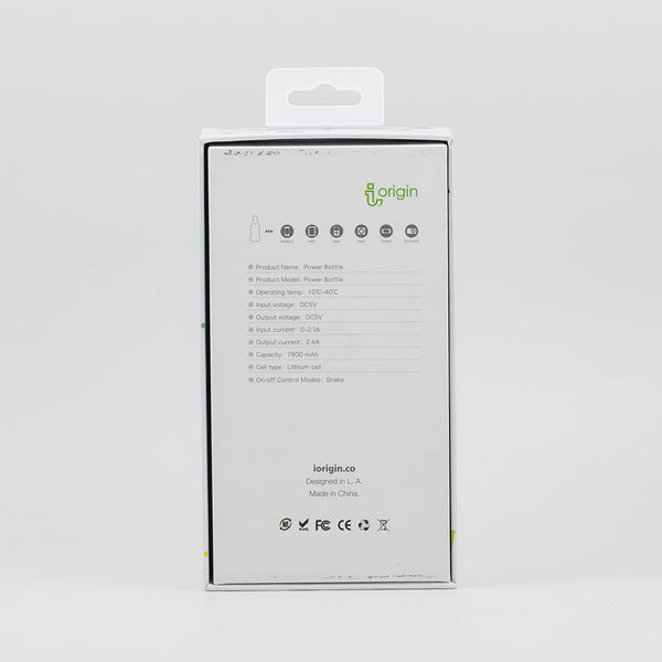 iOrigin Bottle Power Bank 7800 MAH - Gold