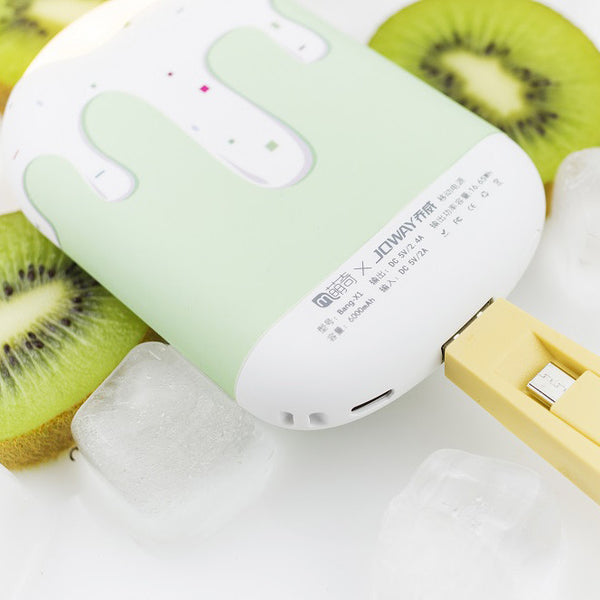 iOrigin Ice Cream Power Bank 6000MAH - Pistachio