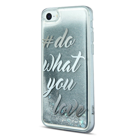iOrigin iPhone 7 / iPhone 7 Plus Clear Glitter Case - Do What You Love