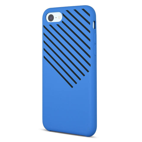 iOrigin iPhone 7 & 7 Plus Twill Silicone Case - Blue
