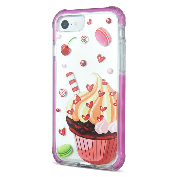 iOrigin iPhone 7 / iPhone 7 Plus Clear Bumper Case - Cake