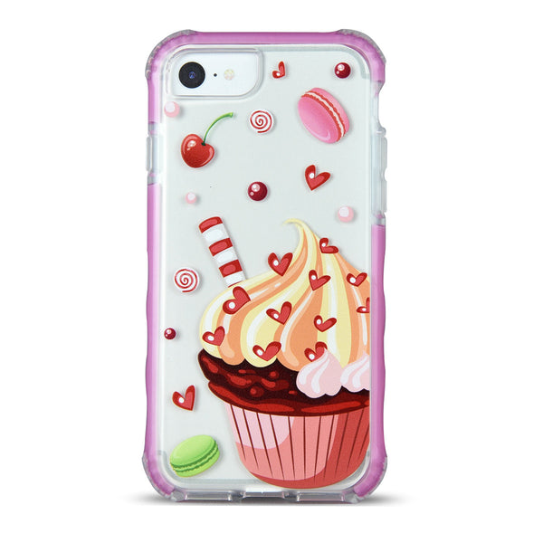 iOrigin iPhone 7 / iPhone 7 Plus Clear Bumper Case - Cake