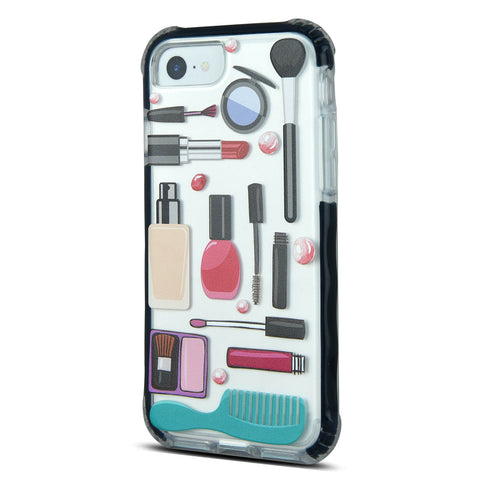 iOrigin iPhone 7 / iPhone 7 Plus Clear Bumper Case - Cosmetics