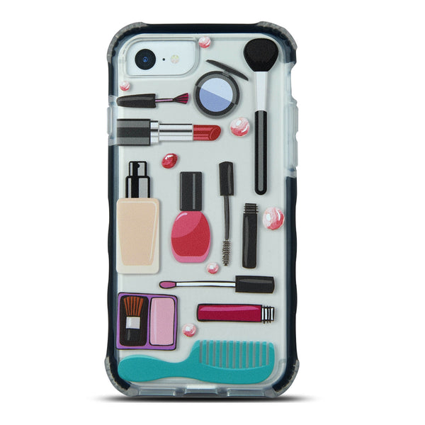 iOrigin iPhone 7 / iPhone 7 Plus Clear Bumper Case - Cosmetics