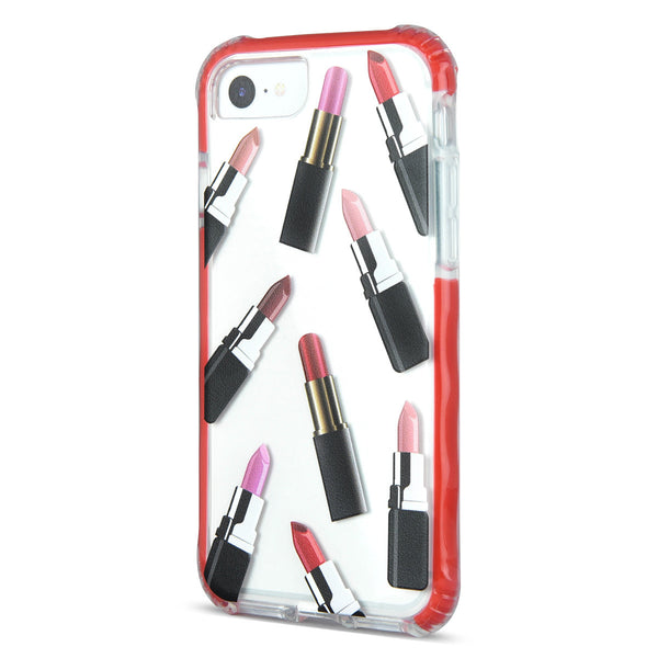 iOrigin iPhone 7 / iPhone 7 Plus Clear Bumper Case - Lipstick