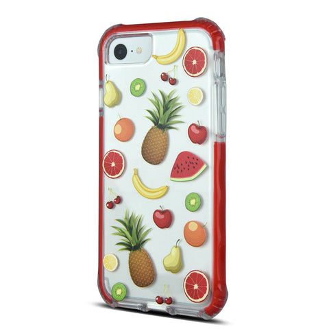 iOrigin iPhone 7 / iPhone 7 Plus Clear Bumper Case - Fruits