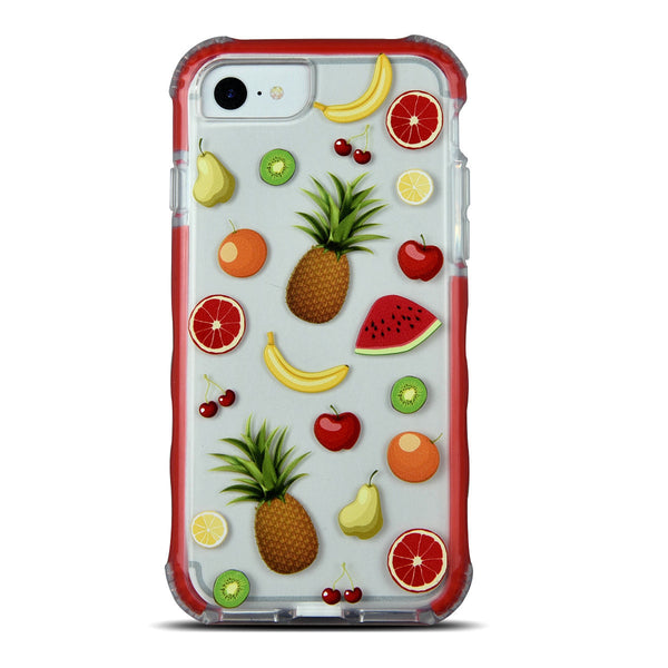 iOrigin iPhone 7 / iPhone 7 Plus Clear Bumper Case - Fruits