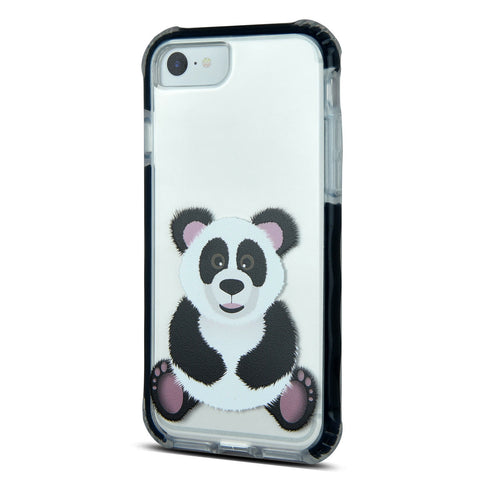 iOrigin iPhone 7 / iPhone 7 Plus Clear Bumper Case - Cute Panda