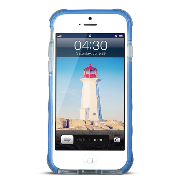 iOrigin iPhone 7 / iPhone 7 Plus Clear Bumper Case - Violet Suit