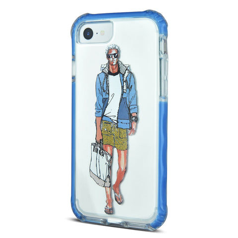 iOrigin iPhone 7 / iPhone 7 Plus Clear Bumper Case - Cool Man