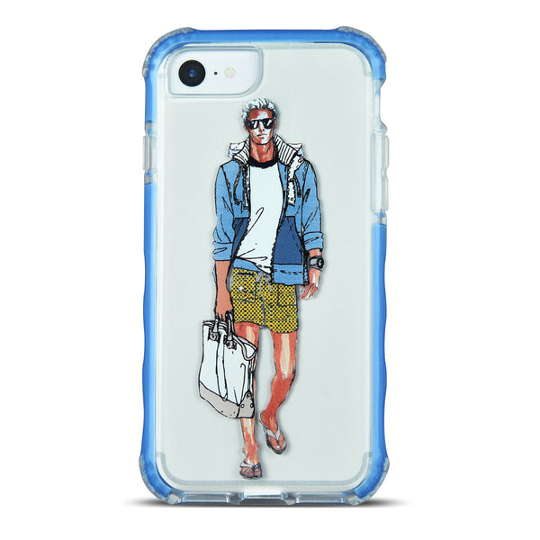 iOrigin iPhone 7 / iPhone 7 Plus Clear Bumper Case - Cool Man