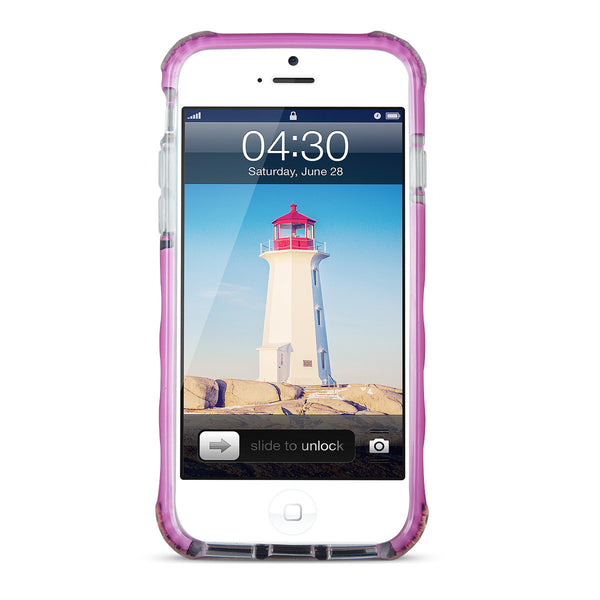 iOrigin iPhone 7 / iPhone 7 Plus Clear Bumper Case - Pink Bumper