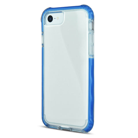 iOrigin iPhone 7 / iPhone 7 Plus Clear Bumper Case - Blue Bumper