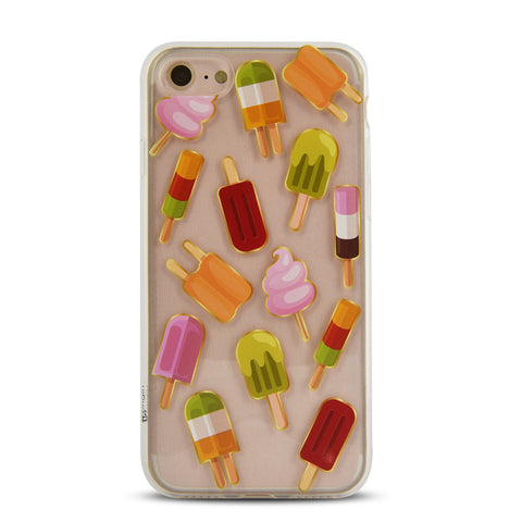 iOrigin iPhone 7 & 7 Plus Clear Silicone Case - Ice Cream