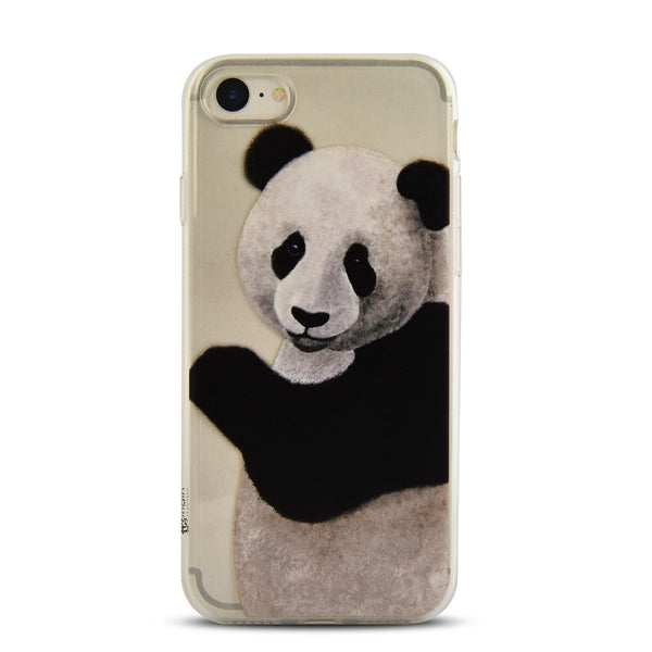 iOrigin iPhone 7 & 7 Plus Clear Silicone Case - Panda