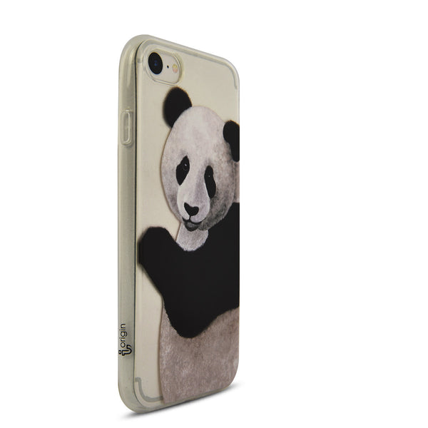 iOrigin iPhone 7 & 7 Plus Clear Silicone Case - Panda