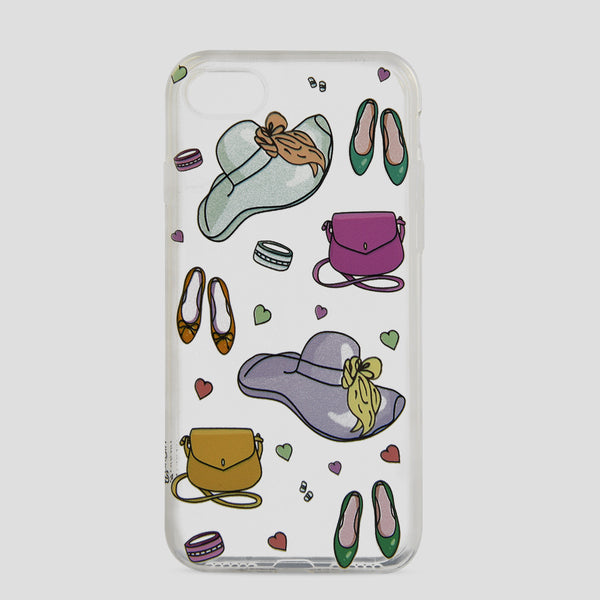 iOrigin iPhone 7 & 7 Plus Clear Silicone Case - Hats Shoes