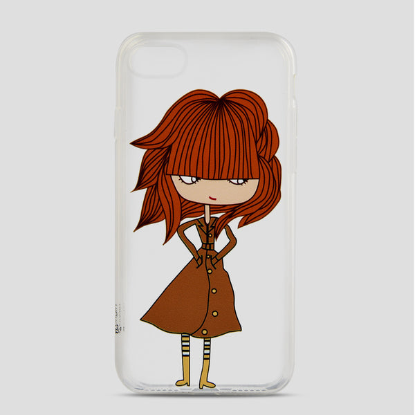 iOrigin iPhone 7 & 7 Plus Clear Silicone Case - Girl