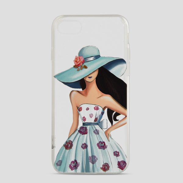 iOrigin iPhone 7 & 7 Plus Clear Silicone Case - Lady Blue