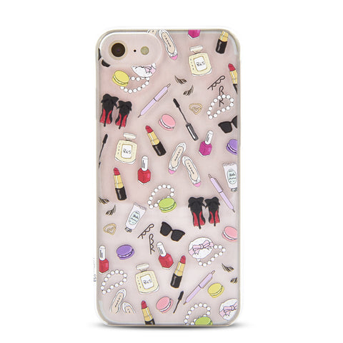 iOrigin iPhone 7 & 7 Plus Clear Silicone Case - Woman Things