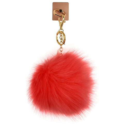 iOrigin Ring Grip/ Kick Stand + Furry Ball Keychain for Mobile Phones & Tablets
