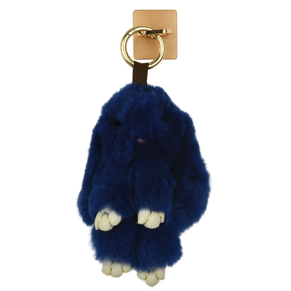 iOrigin Ring Grip/ Kick Stand + Furry Plush Bunny Toy Key Chain for Mobile Phones & Tablets