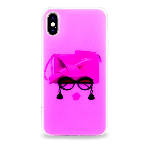 iOrigin iPhone X Cases Flexible Soft TPU Back Cover (Think Pink)