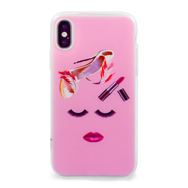 iOrigin iPhone X Cases Flexible Soft TPU Back Cover (Girly Stuff)