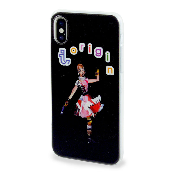iOrigin iPhone X Cases Flexible Soft TPU Back Cover (Jester)