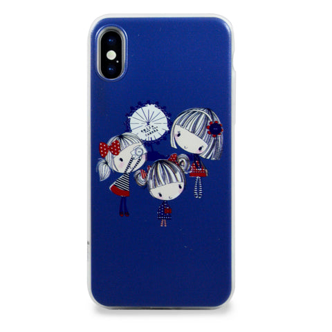 iOrigin iPhone X Cases Flexible Soft TPU Back Cover (Groupie)