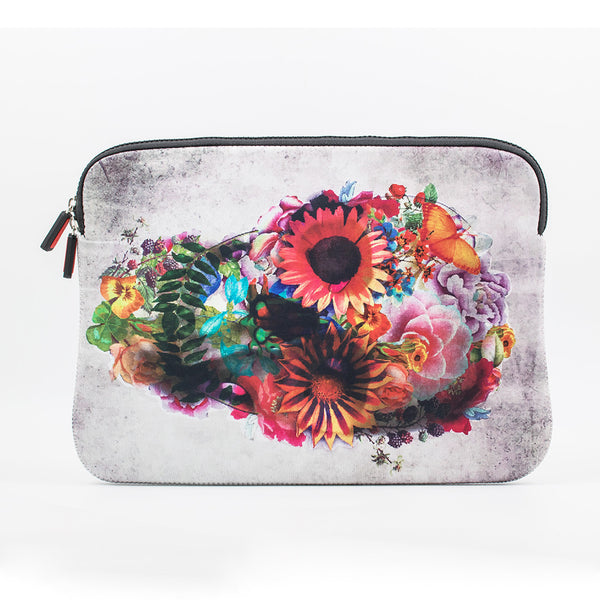 iOrgin Macbook Pro Retina 15 Flowery Skull Sleeve