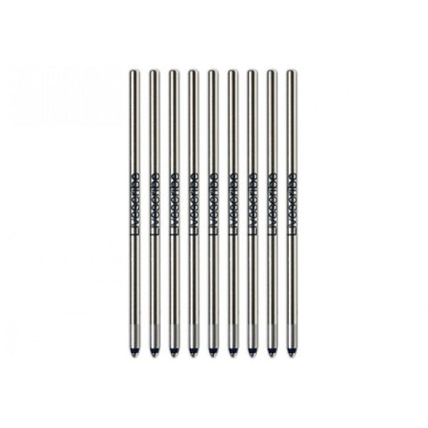 LiveScribe 8-Pack SmartPen 3 Ink Refills Medium Point - Black