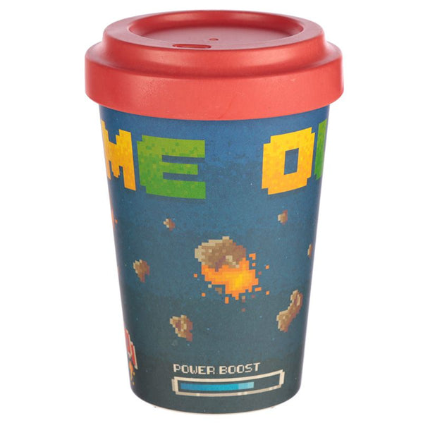 Bambootique Eco Friendly Game Over Design Travel Mug