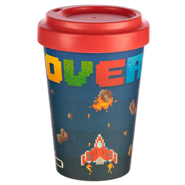 Bambootique Eco Friendly Game Over Design Travel Mug
