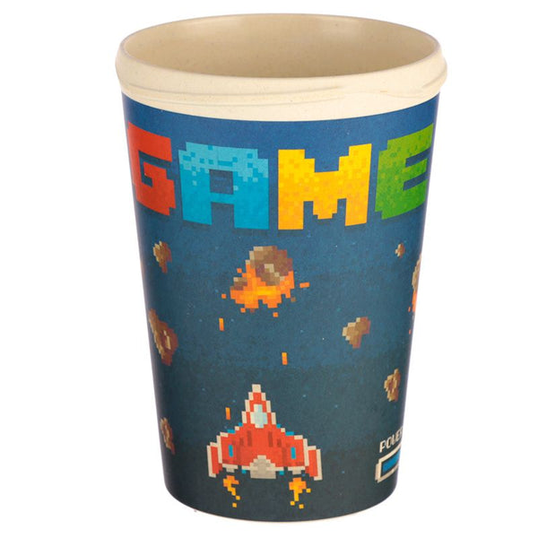 Bambootique Eco Friendly Game Over Design Travel Mug