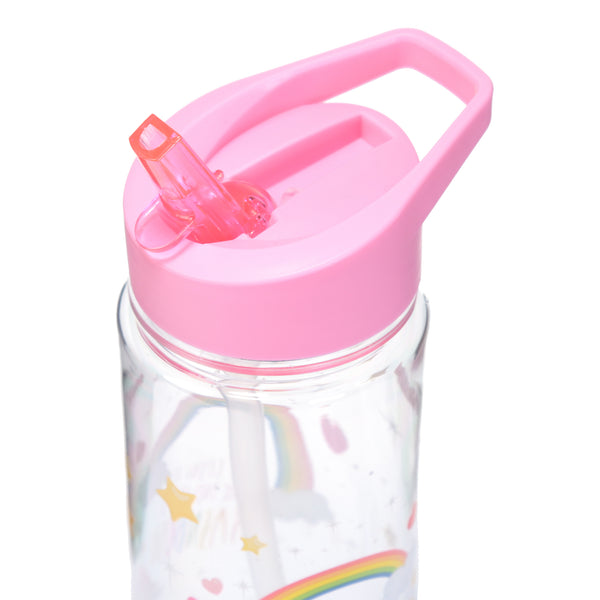 Water Bottle 500Ml - Enchanted Rainbows Unicorn