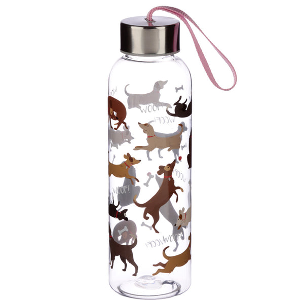 Catch Patch Dog Design 500ml Water Bottle with Met