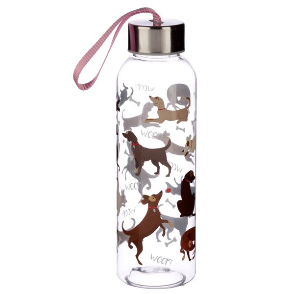 Catch Patch Dog Design 500ml Water Bottle with Met