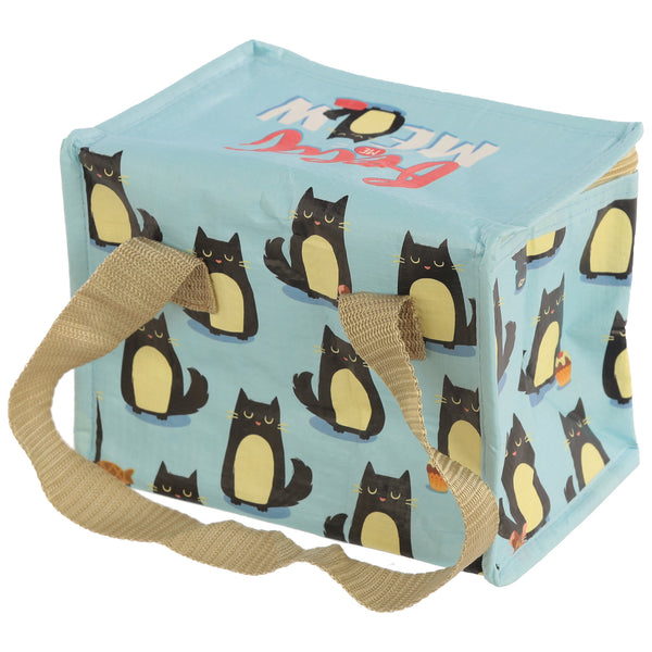 Woven Cool Bag Lunch Box - Feline Fine Cat