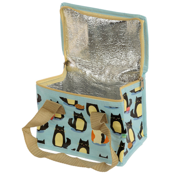 Woven Cool Bag Lunch Box - Feline Fine Cat