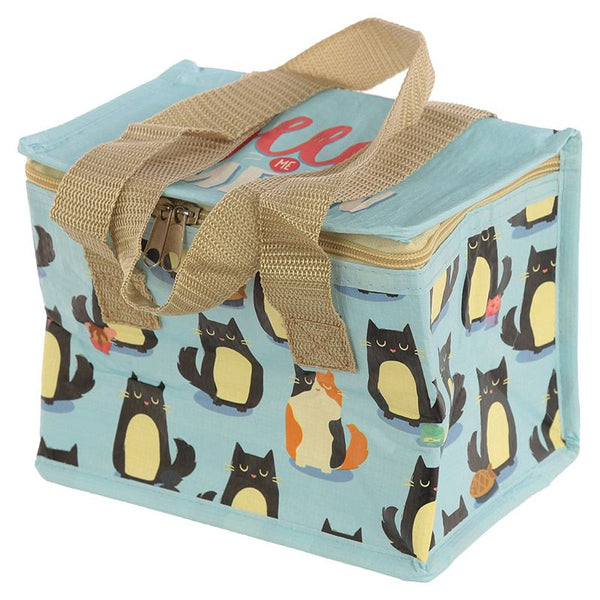 Woven Cool Bag Lunch Box - Feline Fine Cat