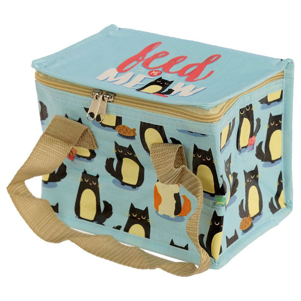 Woven Cool Bag Lunch Box - Feline Fine Cat