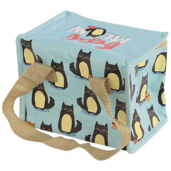 Woven Cool Bag Lunch Box - Feline Fine Cat