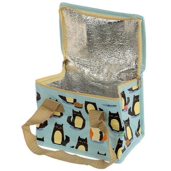 Woven Cool Bag Lunch Box - Feline Fine Cat