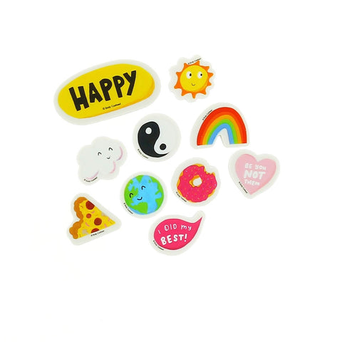 Happy News Eraser Set